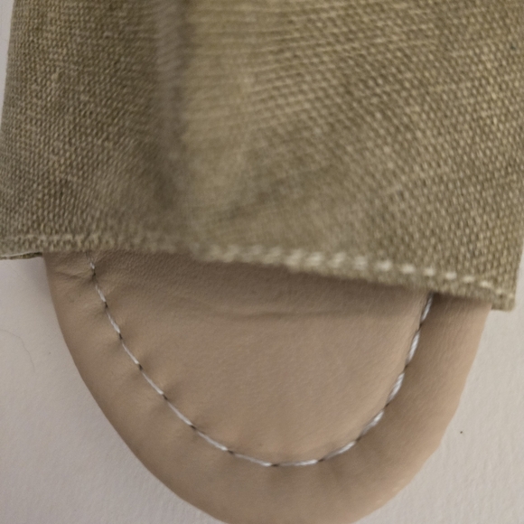 JUTI Tan Brown Sandals Ankle Shoes with Side Zipper Festival Fun Summer Size 7.5 - Picture 5 of 15